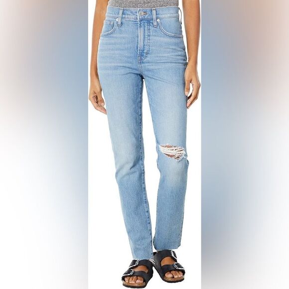 Madewell Denim - Madewell The Perfect Vintage Jean Distressed
